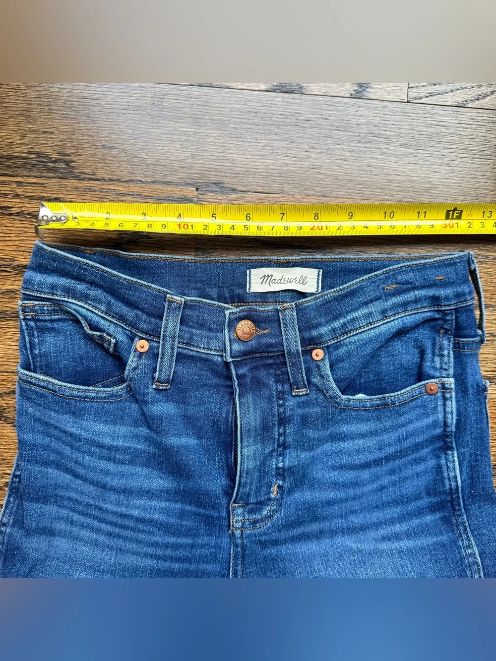 Madewell Women's Stovepipe Jeans Size 26 Medium Wash - Picture 5 of 12